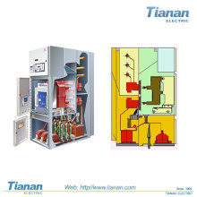 China Design Sf6 Rum Hxgt Serie Indoor 12kv Indoor Gas Isolierung Metall-Clad Schaltanlagen